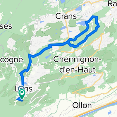 Chemin du Dailly 43, Lens à Chemin de la Véreilla 1, Lens