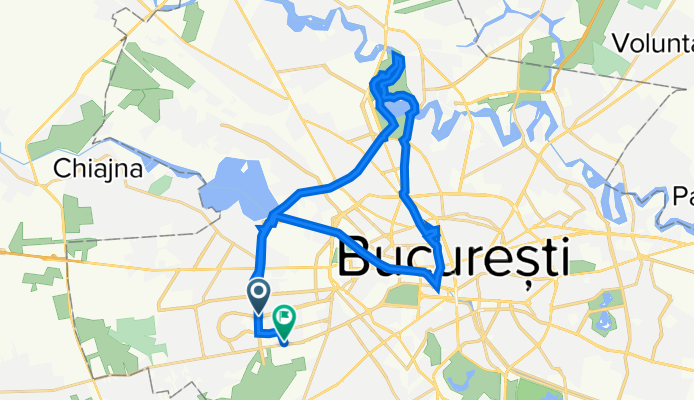 Strada Brașov 21, București to Strada Constantin Titel Petrescu 2, București