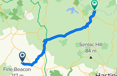 Route in der Bikemap App öffnen