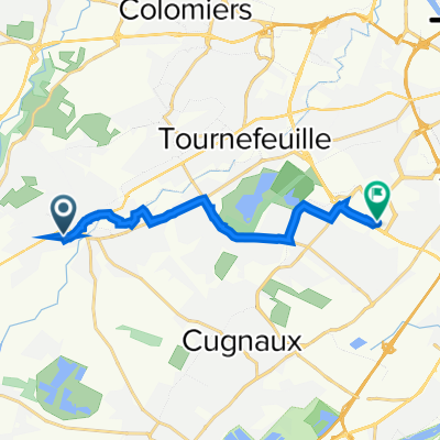 De Rue Monestié 14, Plaisance-du-Touch à Rue Paulin Talabot 18, Toulouse