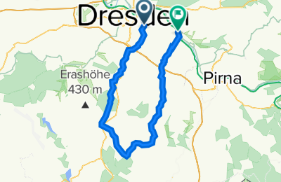 Route in der Bikemap App öffnen
