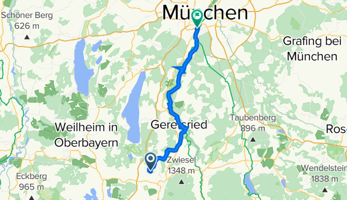 Penzberg - München