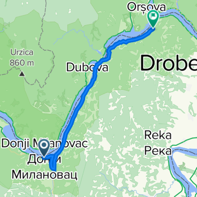 Donji Milanovac nach Tekija (Bootstour)
