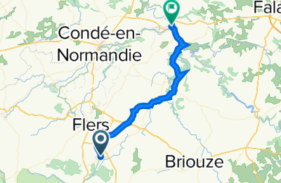 Route in der Bikemap App öffnen