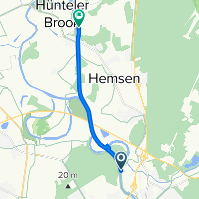 Roheide, Meppen nach Meppen