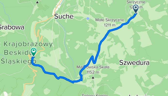 Szczyrk, Szczyrk do Wiślańska 1, Szczyrk