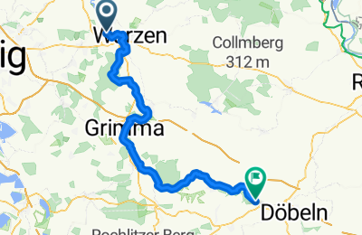 Route in der Bikemap App öffnen