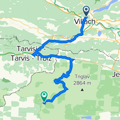 Alpenüberquerung Slowenien 2022 - Tag 4 (Alternative über Bovec)