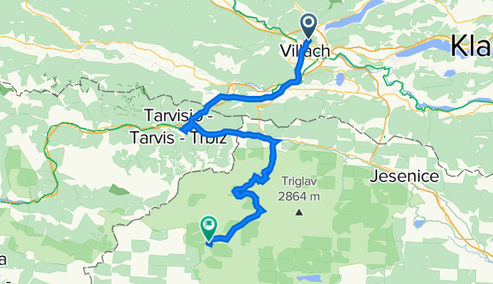 Alpenüberquerung Slowenien 2022 - Tag 4 (Alternative über Bovec)