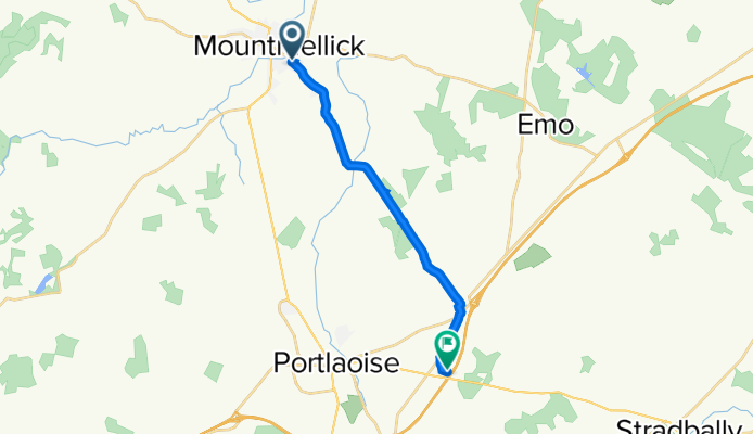 Connolly St, Mountmellick to Ballymackan, Portlaoise