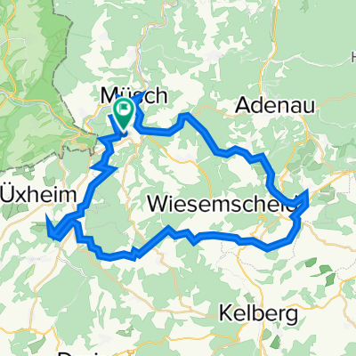 Radarena am Ring BULLS Waterproof MTB Tour 3 (Hoffeld-Nürburg-Wasserfall Dreimühlen-Hoffeld)