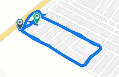 Route in der Bikemap App öffnen