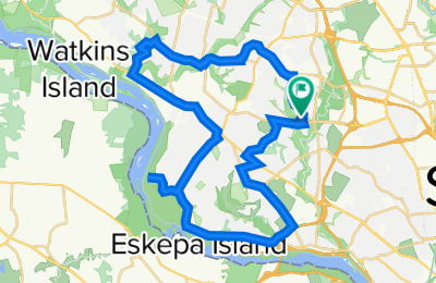 Route in der Bikemap App öffnen