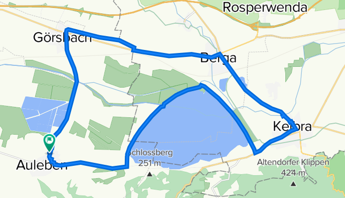 Ernst-Thälmann-Straße 35, Auleben nach Ernst-Thälmann-Straße 35, Auleben