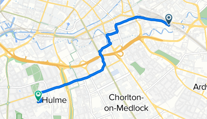 Piccadilly 106 to Warde Street 47