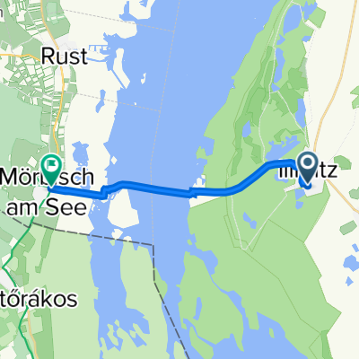 Sankt Bartholomäusgasse 8, Illmitz nach Doktor-Johann-Wurditsch-Gasse 2, Mörbisch am See