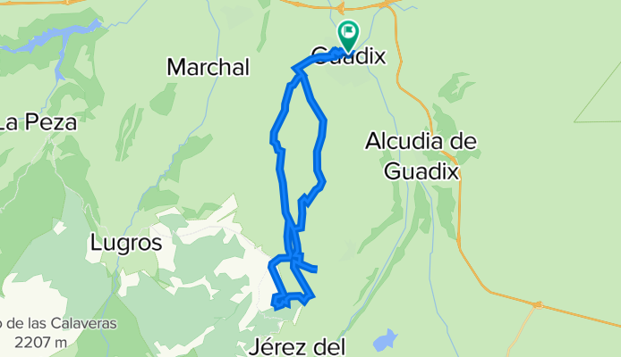 cogollos Guadix a Calle Enrique Casas Vila 6, Guadix