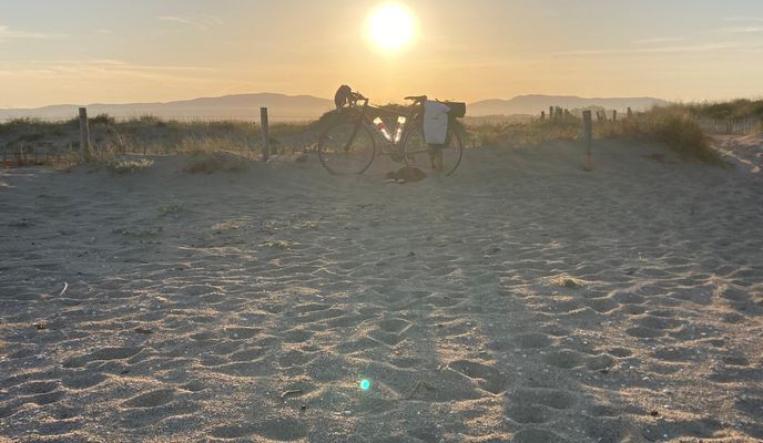 Foto 1 de la ruta de Bikemap "Vuelta de Barcelona 2.05. - 12.05.2022 🚲🏕️🚂 - Vuelta de Barcelona 2.05. - 12.05.2022 🚲🏕️🚂"