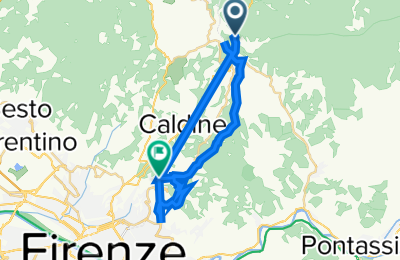 Route in der Bikemap App öffnen