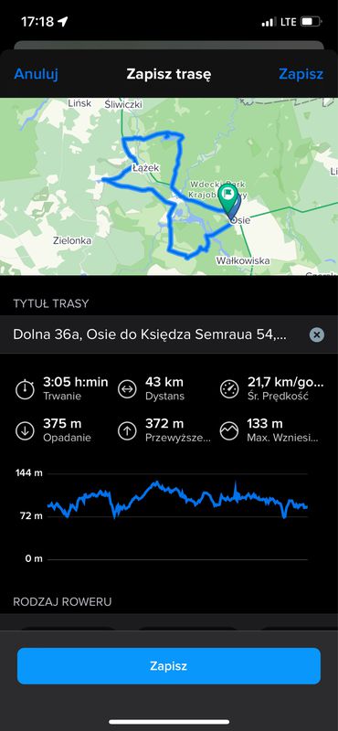 Dolna 36a, Osie do Księdza Semraua 54, Osie
