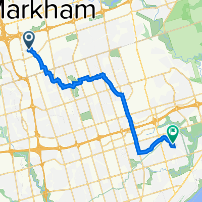 Riviera Drive 35, Markham to Scarborough Golf Club Road 855, Toronto