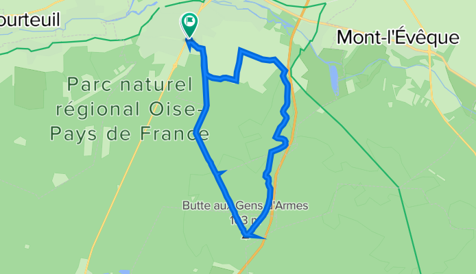 1 Rue Saint-Lazare, Senlis à 3 Rue Saint-Lazare, Senlis