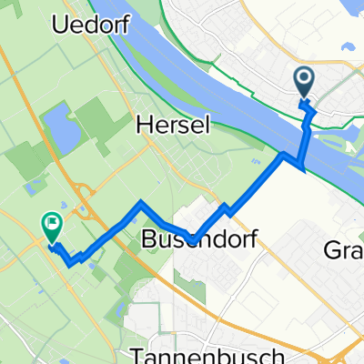 Adenauerplatz 1, Niederkassel nach Alexander-Bell-Straße 2, Bornheim