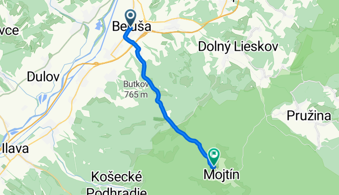 beluša - mojtín