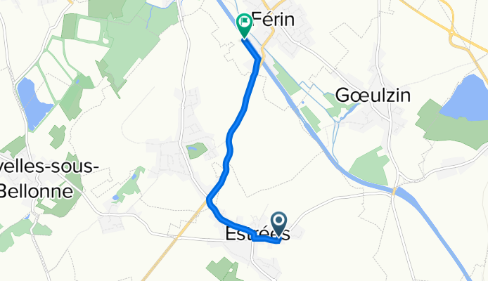 2 Rue du Général de Gaulle, Estrées à 3 Rue du Pont, Férin