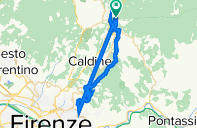 Route in der Bikemap App öffnen