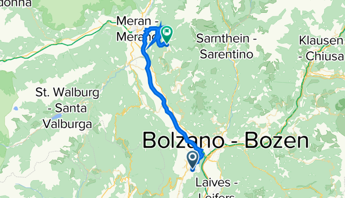 Lammweg 22, Eppan an der Weinstraße nach Haflingerstraße, Hafling