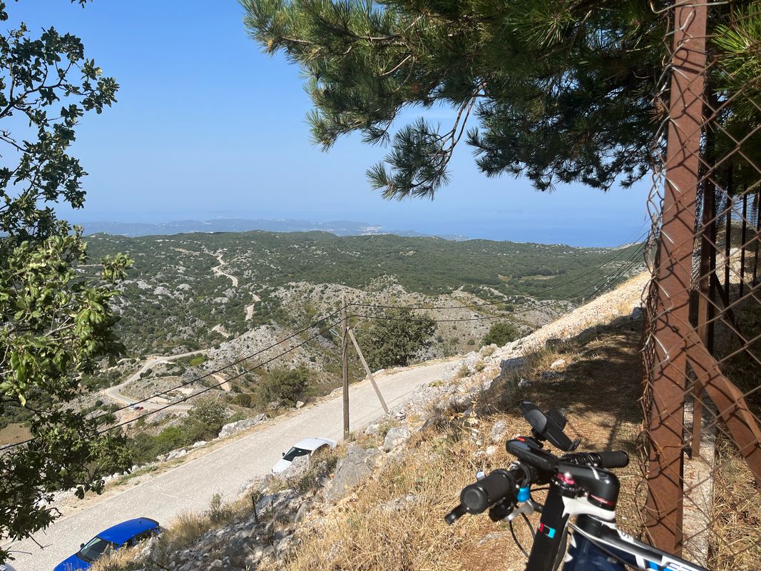 Sidari to Pantokrator