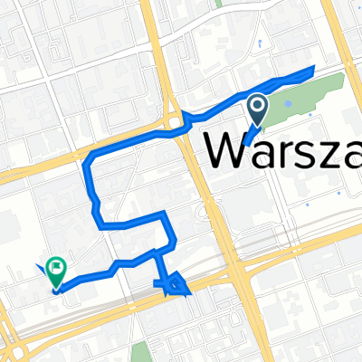 Emilii Plater, Warszawa do Miedziana 1, Warszawa
