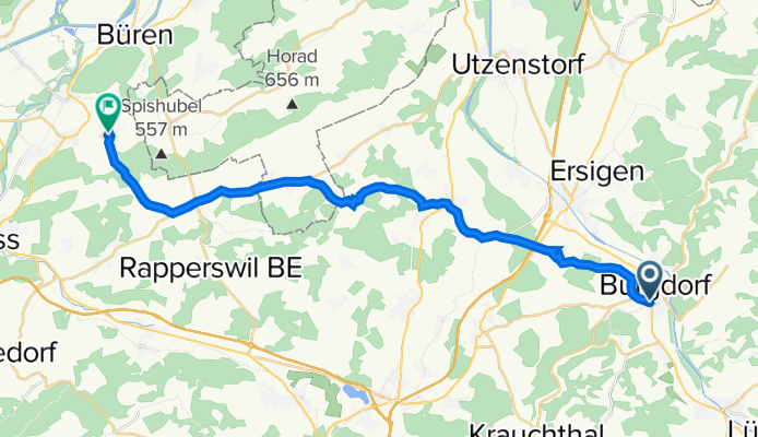 Hofgutweg 20, Burgdorf nach Mühlackern 8, Diessbach b. Büren