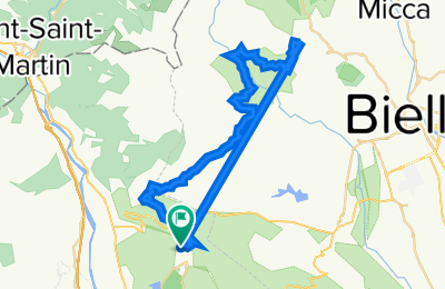 Route in der Bikemap App öffnen