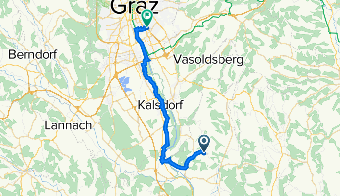 Allerheiligen bei Wildon 296, Allerheiligen bei Wildon nach Weinholdstraße 20a, Graz