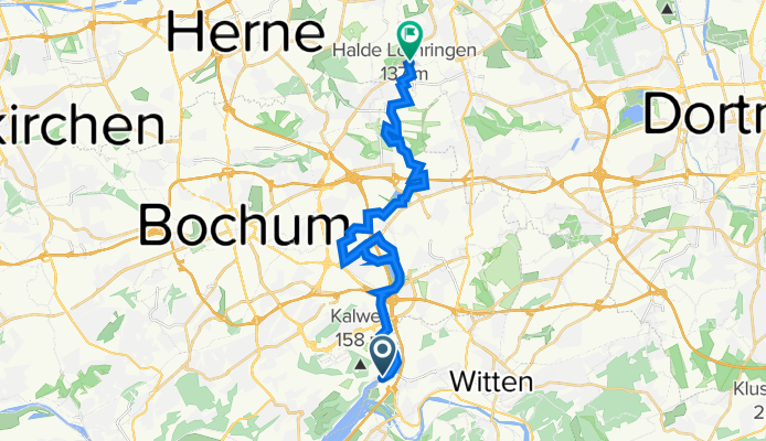 Witten Freizeitbad Heveney nach Bochumer Straße 285, Castrop-Rauxel