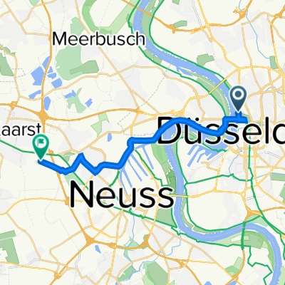 Joseph-Beuys-Ufer 27, Düsseldorf nach Hüngert 1, Kaarst
