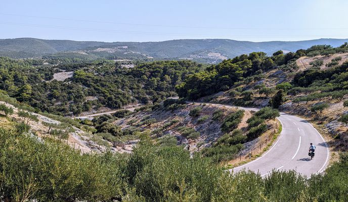 Photo 1 of the Bikemap route "Supetar to Velo Štroda 11, Pučišća"