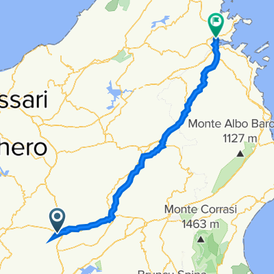 8a Tappa, Macomer - Olbia, Km 119, Dis.1300 M