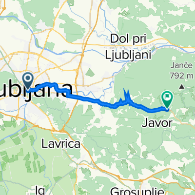 LJ-Besnica čez prelazek