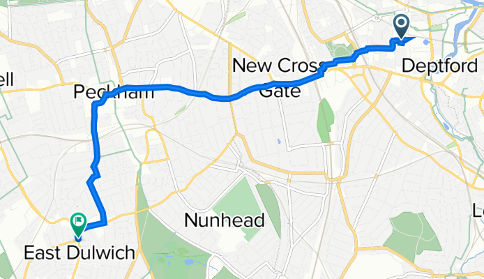 To Oru space via Peckham