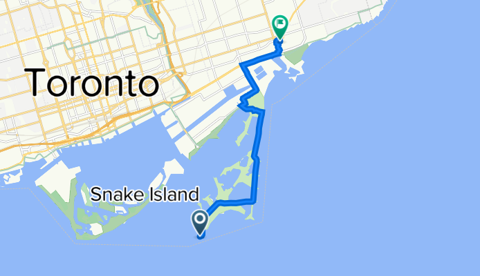 Toronto to 1141 Highway 2, Toronto