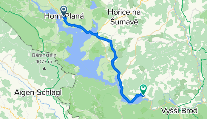 Náměstí 52, Horní Planá až 163, Lipno nad Vltavou