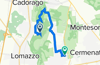 Route in der Bikemap App öffnen