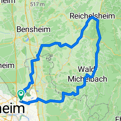MA-HP-REICHELSHEIM-WALD MICHELBACH-HIRSCHBERG-MA