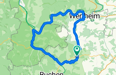 Route in der Bikemap App öffnen