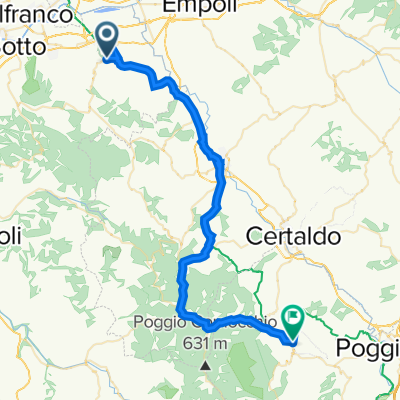 Tappa B15 - Da San Miniato a San Gimignano