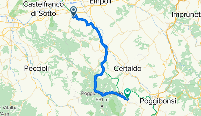 Tappa B15 - Da San Miniato a San Gimignano