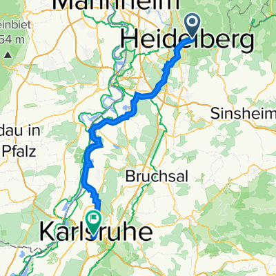 Heidelberg to Karlsruhe